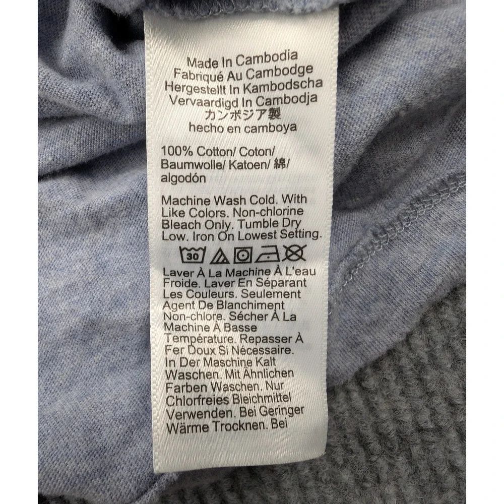 J Crew Oarsman Sueded Jersey Polo Men XS Slim Blue Preppy Timeless Classic Shirt